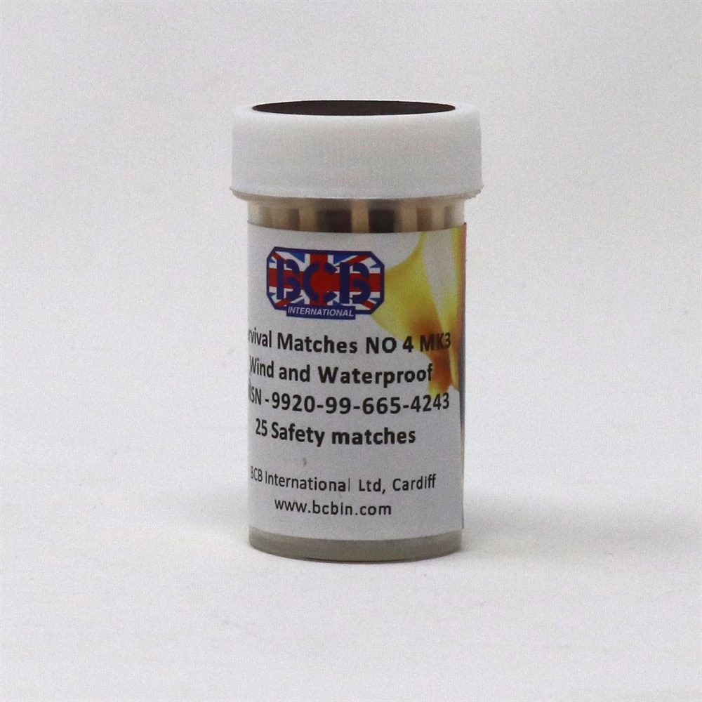 Allumettes de survie BCB Allumettes De Survie BCB -Magasin Aventure Nordique bcb survival matches cn327a 2