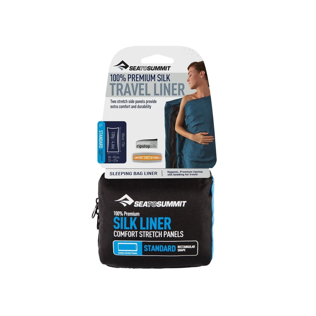 Sea to Summit Travel Liner Soie Sea To Summit Travel Liner Soie -Magasin Aventure Nordique drap de sac en soie sea to summit travel liner silk 08 1