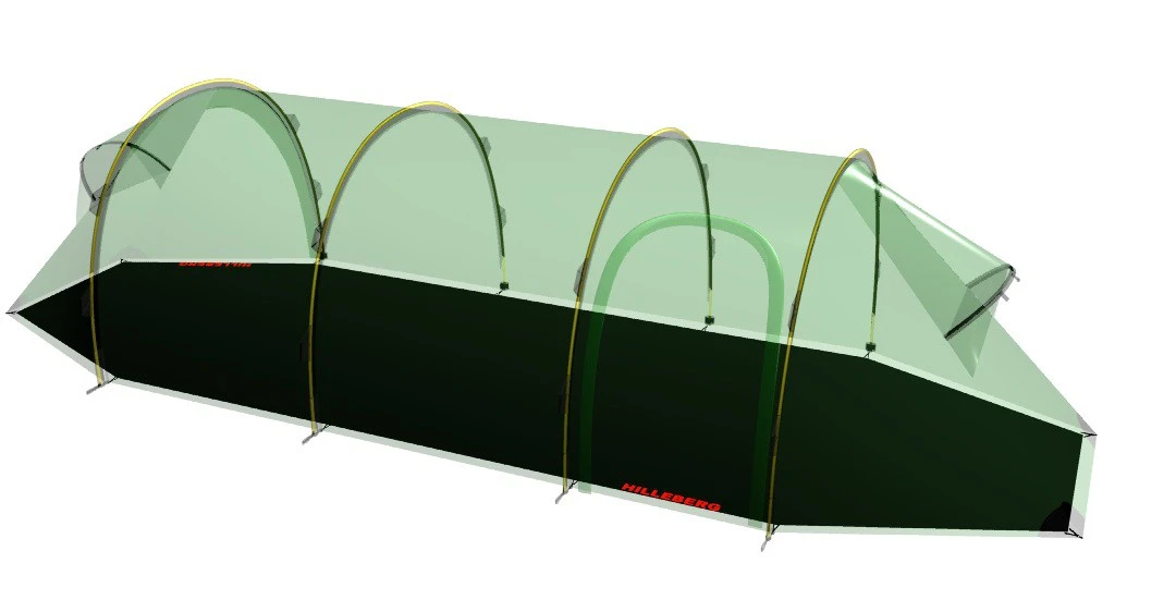 Hilleberg Footprint Keron 4 GT Hilleberg Footprint Keron 4 GT -Magasin Aventure Nordique footprint hilleberg keron gt 1