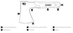 Gerber Pack Hatchet -Magasin Aventure Nordique hache gerber