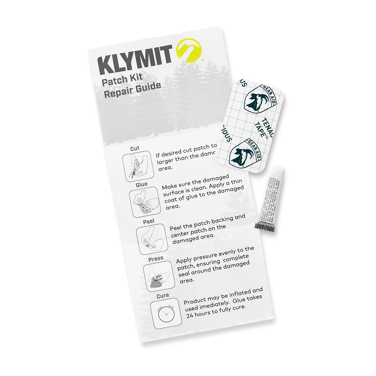 Kit de réparation Klymit Kit De Réparation Klymit -Magasin Aventure Nordique kit de reparation matelas klymit