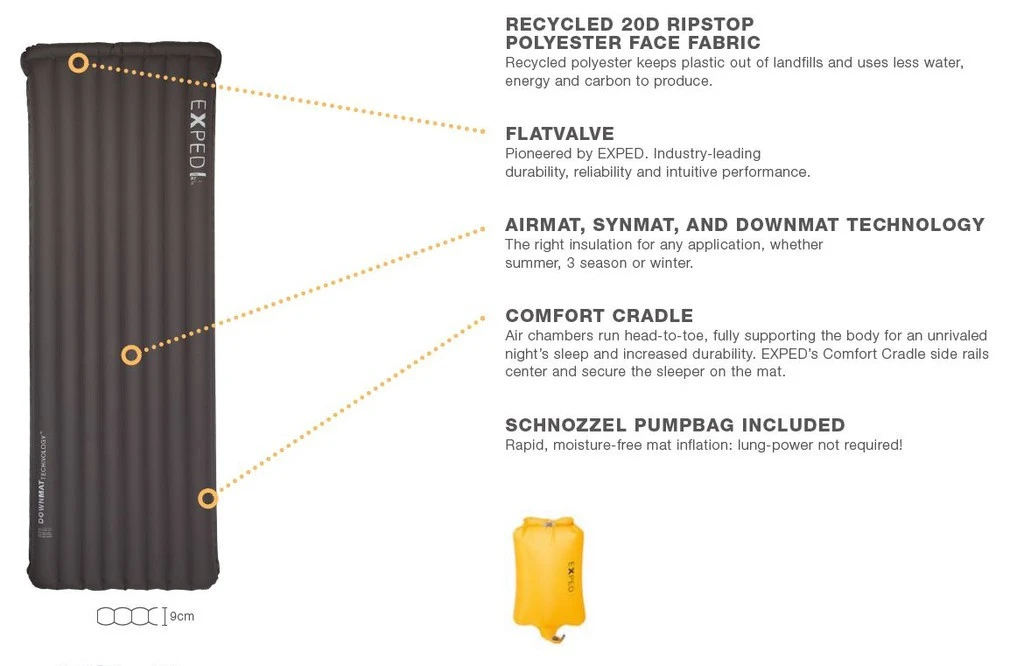 Exped Ultra 7R Exped Ultra 7R -Magasin Aventure Nordique matelas exped ultra 7r 04