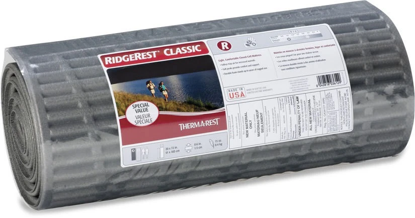Thermarest RidgeRest Classic Therm-a-Rest Thermarest RidgeRest Classic -Magasin Aventure Nordique matelas ridgerest classic