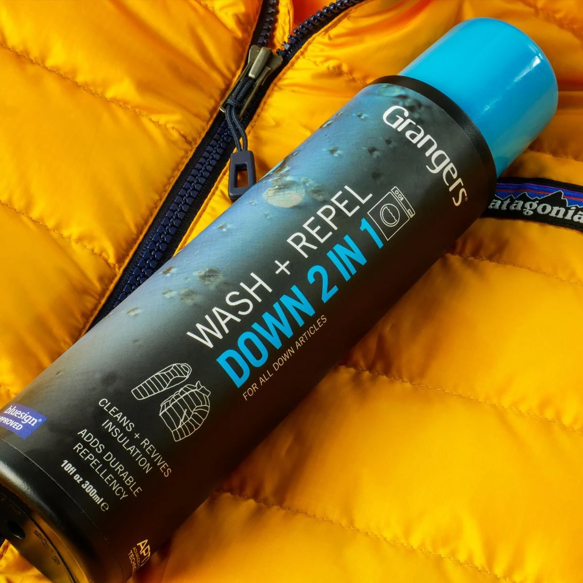 Granger's Wash + Repel Down 2 in 1 Granger's Wash + Repel Down 2 In 1 -Magasin Aventure Nordique nettoyant reimpermabilisant duvet synthetique grangers wash repel down 2 in 1 1