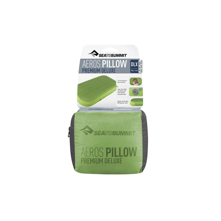 Oreiller Sea to Summit Aeros Premium Pillow Deluxe Oreiller Sea To Summit Aeros Premium Pillow Deluxe -Magasin Aventure Nordique oreiller sea to summit aeros premium pillow