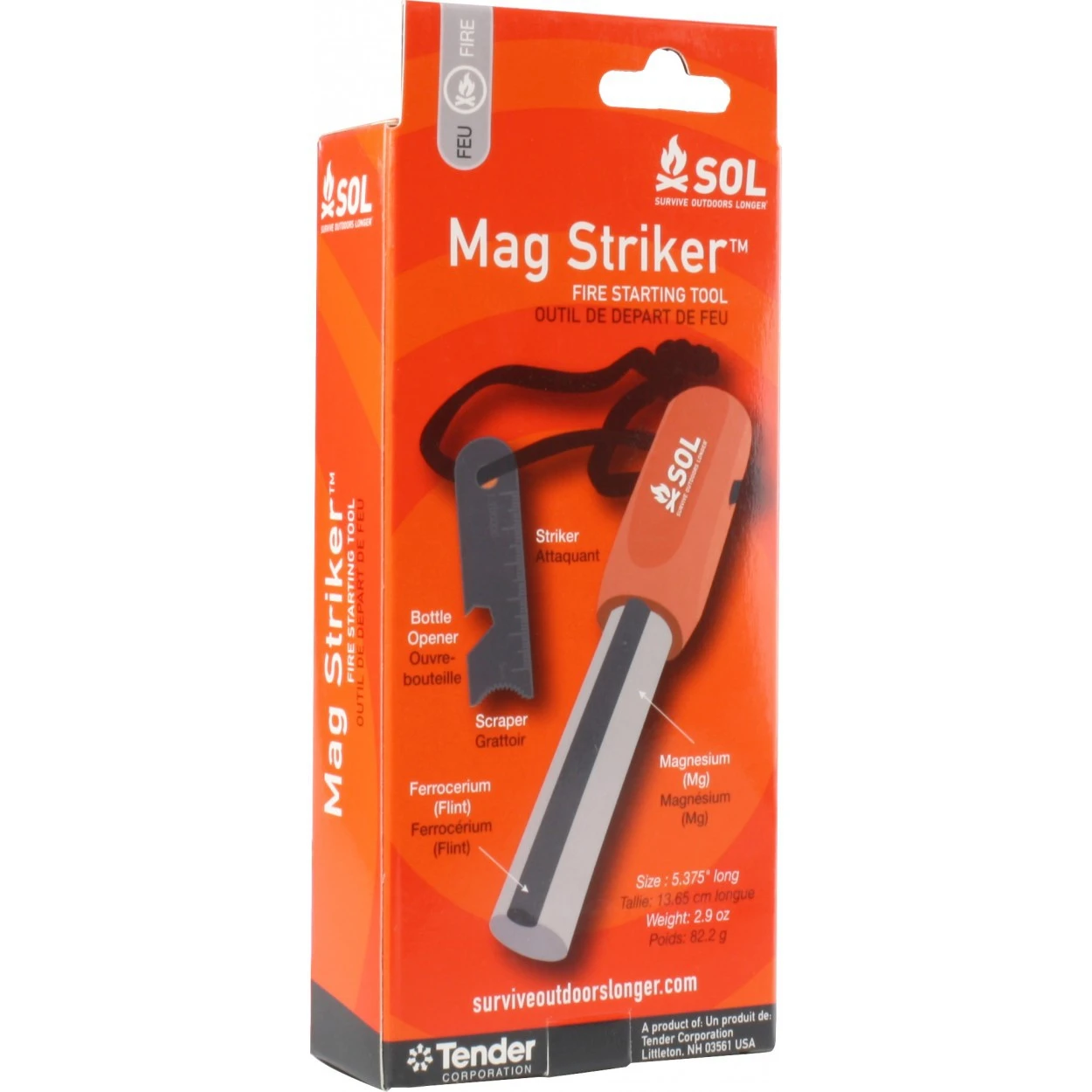 SOL Mag Striker SOL Mag Striker -Magasin Aventure Nordique pierre a feu allume feu sol mag striker 02