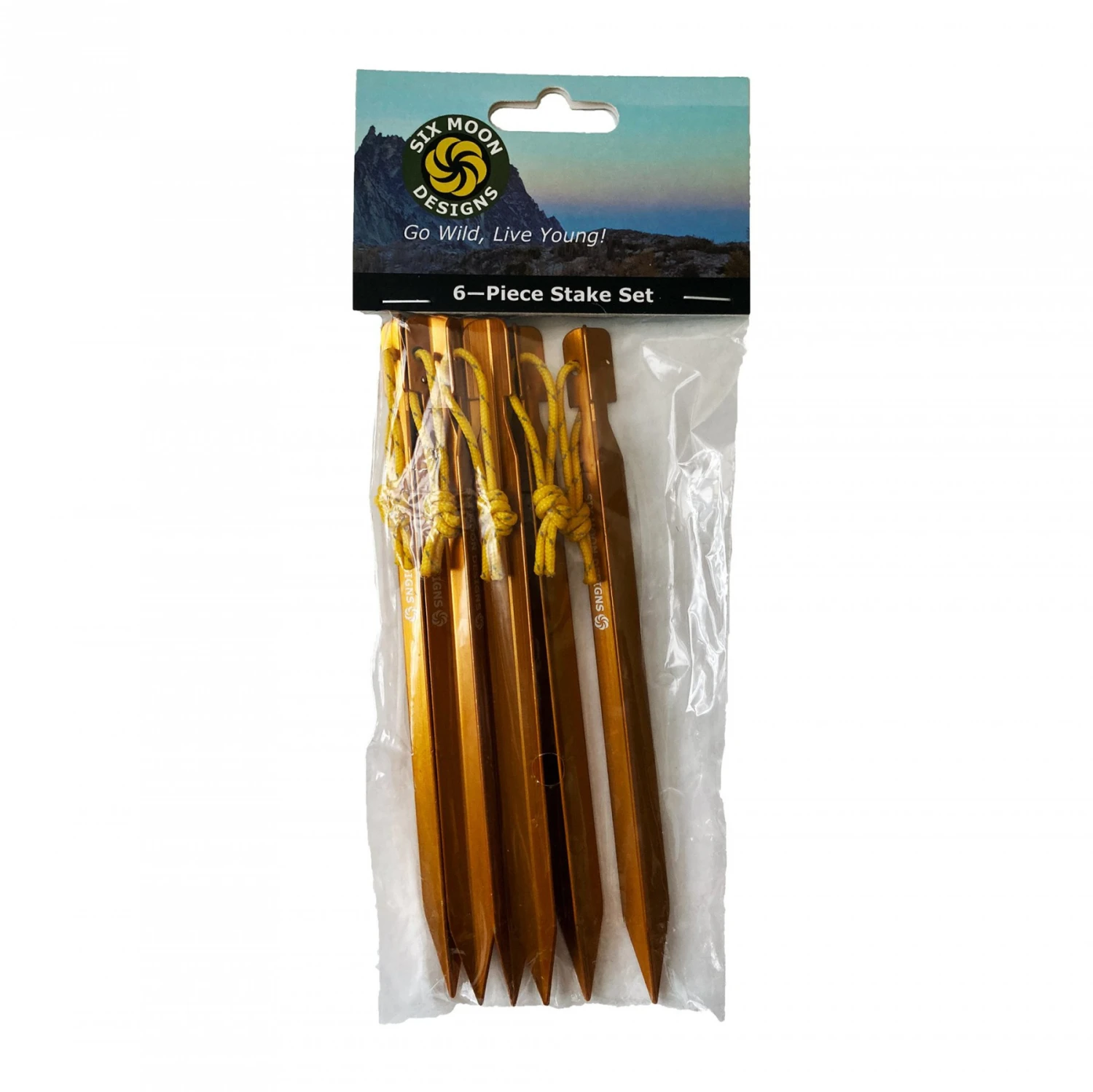 Six Moon Designs 6 Piece Stake Set Six Moon Designs 6 Piece Stake Set -Magasin Aventure Nordique sardines alu six moon design 6 piece stake set 02
