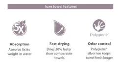 PackTowl Luxe -Magasin Aventure Nordique serviette packtowl luxe 08