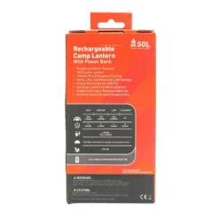 Sol Rechargeable Camp Lantern With Power Bank -Magasin Aventure Nordique sol rechargeable camp lantern with power bank 4