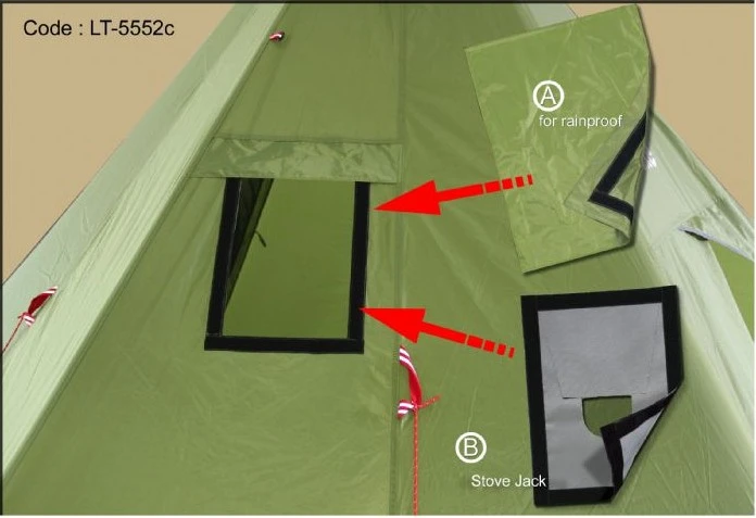 Luxe Outdoor Megahorn III Luxe Outdoor Megahorn III -Magasin Aventure Nordique tente luxe outdoor megahorn iii