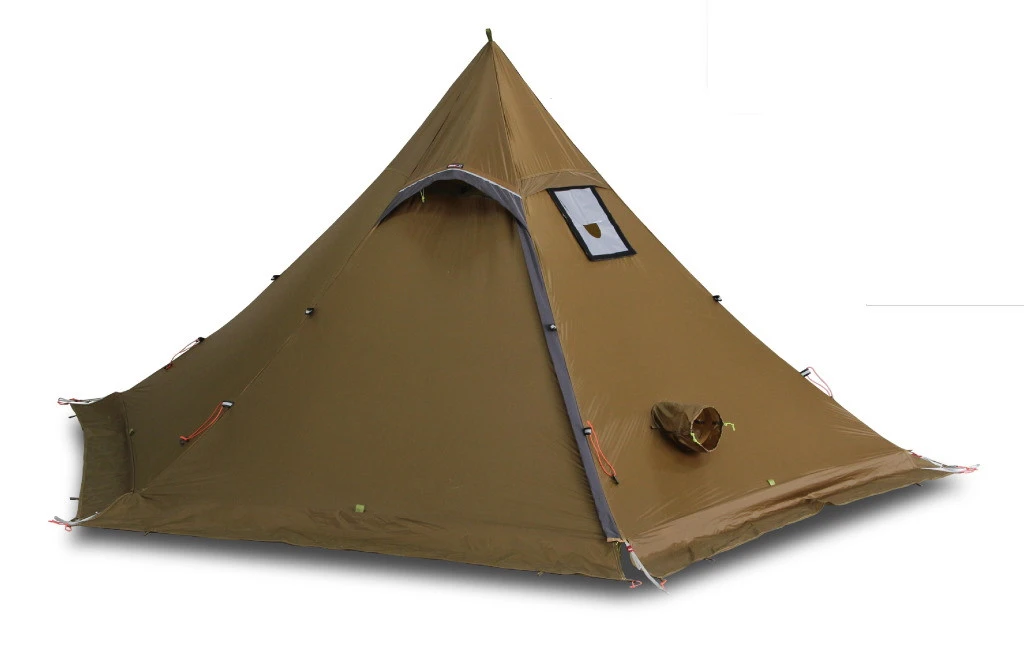 Luxe Outdoor Winter Shelter F6es Luxe Outdoor Winter Shelter F6es -Magasin Aventure Nordique tipi luxe outdoor shelter f6e 02