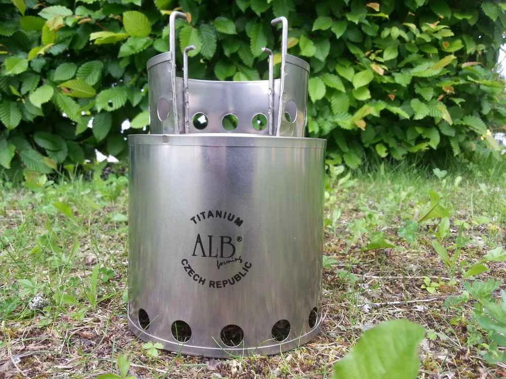 Titanium Wood Stove Titanium Wood Stove -Magasin Aventure Nordique titanium wood stove