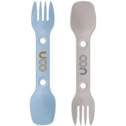 Pack 2 Couverts UCO Utility Spork 5 Pack 2 Couverts UCO Utility Spork -Magasin Aventure Nordique uco utility spork bleu beige