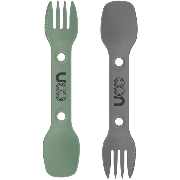 Pack 2 couverts UCO Utility Spork Pack 2 Couverts UCO Utility Spork -Magasin Aventure Nordique uco utility spork noir kaki